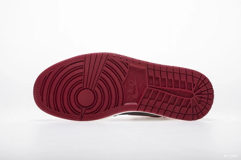 555088-001 Red Air 1 High Jordan Banned Black Retro  1226